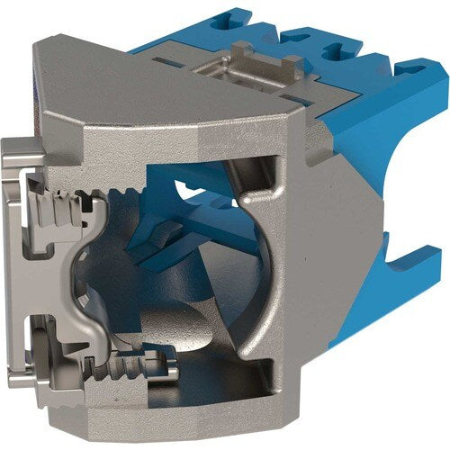 Capuchon de fil coudé à 45° Panduit PanNet pour prise jack blindée Cat 6A TG