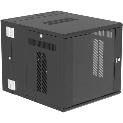 Armoire murale Panduit, 12RU, profondeur 30", porte vitrée, noire - MOQ (minimum