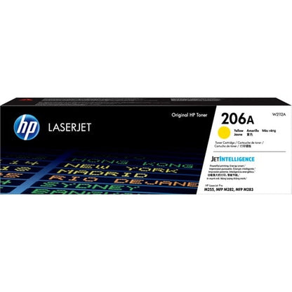 CARTOUCHE DE TONER LASERJET JAUNE ORIGINALE 206A