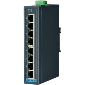 8PORT 10/100MB ETHERNET SWITCH WIDE TEMP C1D2 LOW PWR INPUT