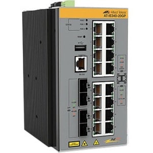 L3 INDUSTRIAL ETHERNET SWITCH 16X 10/100/1000-T POE+ 4X SFP PORTS