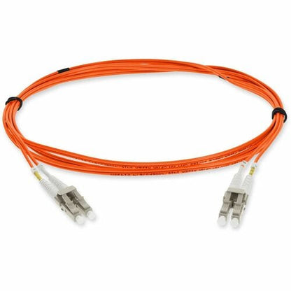 Patch fibre duplex OFNR (Riser-Rated) orange OM4 AddOn 3 m LC (mâle) vers LC (mâle)