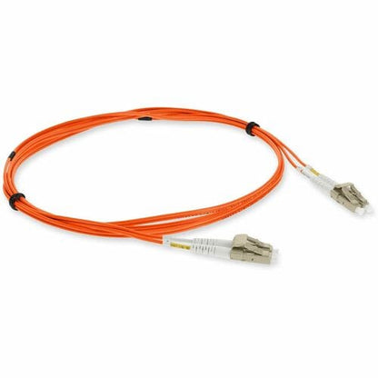 Patch fibre duplex OFNR (Riser-Rated) orange OM4 AddOn 3 m LC (mâle) vers LC (mâle)