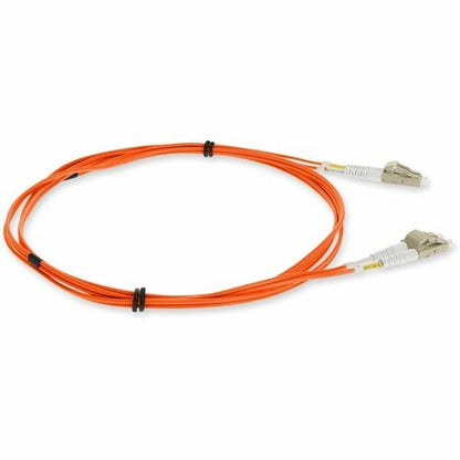Patch fibre duplex OFNR (Riser-Rated) orange OM4 AddOn 3 m LC (mâle) vers LC (mâle)