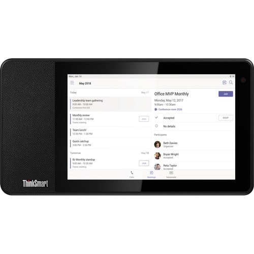 Equipo de videoconferencia Lenovo ThinkSmart View ZA690000US