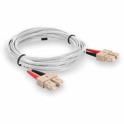 Câble fibre optique duplex OM1 gris OFNR (riser) 2 m SC (mâle) vers SC (mâle)