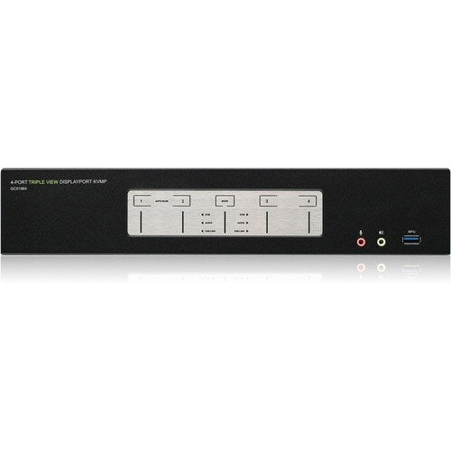Clavier KVM DP 4 ports 4K TRIPLE VUE HVER PRO X RGB OPTIQUE MÉCANIQUE