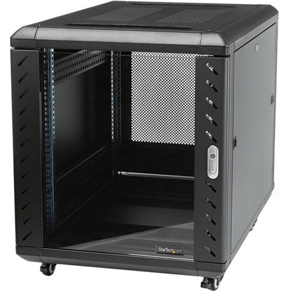 StarTech.com 4-Post 15U Server Rack Cabinet, 19" Data Rack Cabinet for