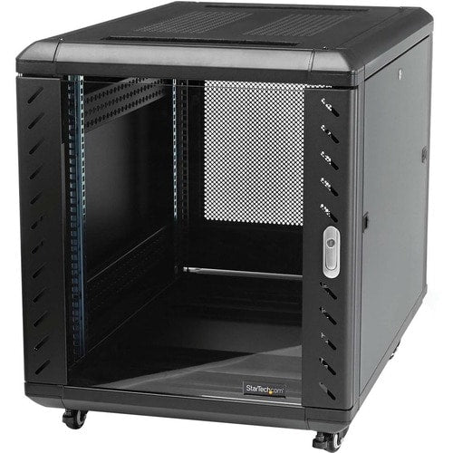 StarTech.com 4-Post 15U Server Rack Cabinet, 19" Data Rack Cabinet for
