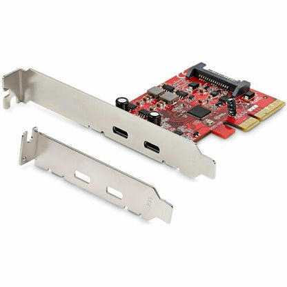 Adaptateur PCIe USB-C StarTech.com 2 ports 10 Gbit/s - Type USB 3.2 Gen 2