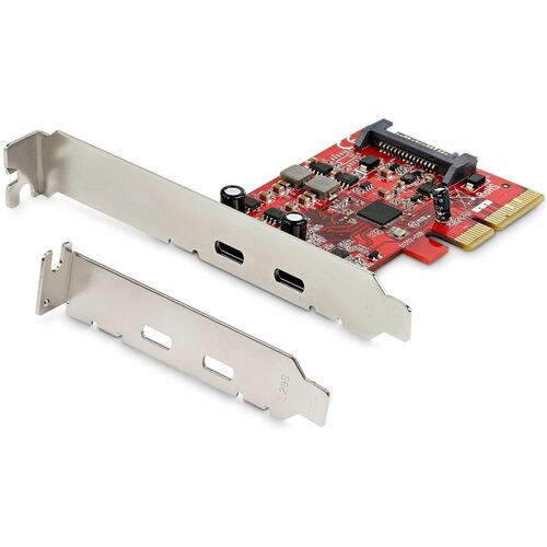 Adaptateur PCIe USB-C StarTech.com 2 ports 10 Gbit/s - Type USB 3.2 Gen 2