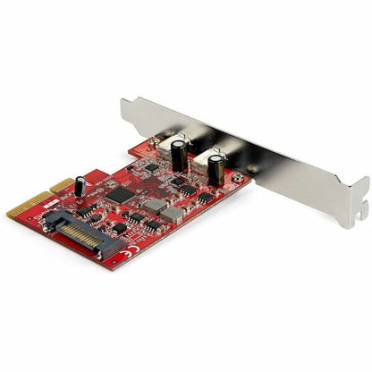 Adaptateur PCIe USB-C StarTech.com 2 ports 10 Gbit/s - Type USB 3.2 Gen 2