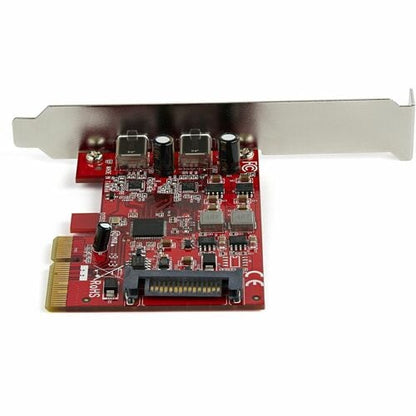 Adaptateur PCIe USB-C StarTech.com 2 ports 10 Gbit/s - Type USB 3.2 Gen 2
