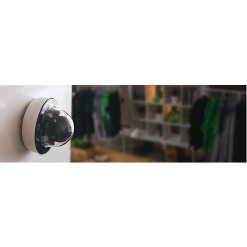 Cámara de red Cisco MV22 de 4 megapíxeles HD - Color, Monocromo - Domo - 98,43 pies (