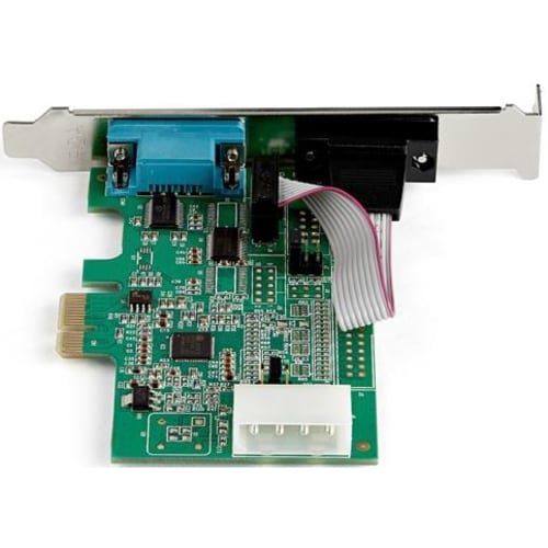 Adaptateur série StarTech.com PCI Express RS232 à 2 ports - PCIe vers double port série DB9 RS