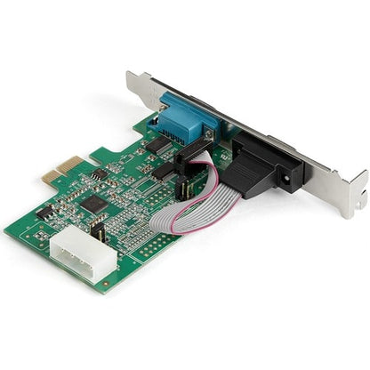 Adaptateur série StarTech.com PCI Express RS232 à 2 ports - PCIe vers double port série DB9 RS