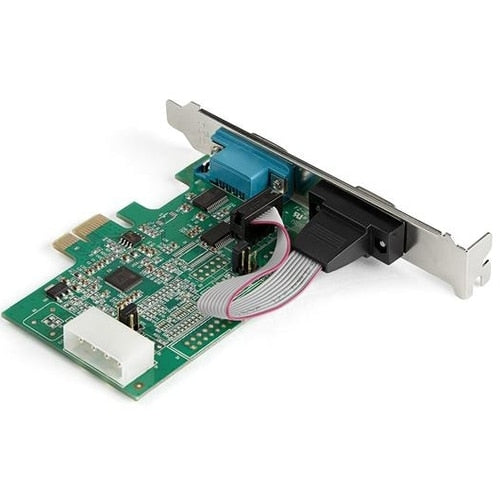 Adaptateur série StarTech.com PCI Express RS232 à 2 ports - PCIe vers double port série DB9 RS