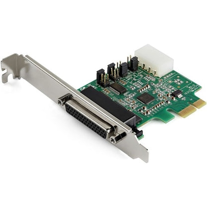 Tarjeta adaptadora serie PCI Express RS232 de 4 puertos de StarTech.com: PCIe a serie DB9 RS