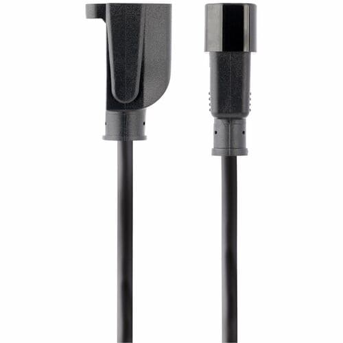 Rallonge d'alimentation StarTech.com de 0,3 m (1 pi), IEC C14 vers NEMA 5-15R, 10 A 125 V, 18 AWG, noir