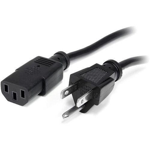 StarTech.com 10ft (3m) Computer Power Cord