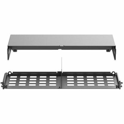 Placa de holgura para gabinete flexible Panduit HD con parte trasera de 2RU
