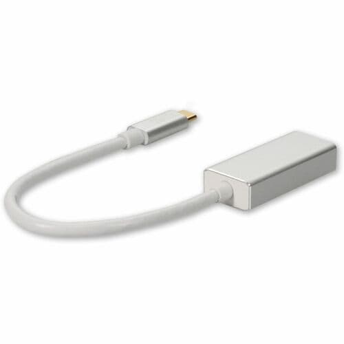 Adaptateur AddOn USB-C mâle vers DisplayPort 1.2 femelle avec boîtier en aluminium – USB 3.1 Type C