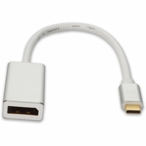 Adaptateur AddOn USB-C mâle vers DisplayPort 1.2 femelle avec boîtier en aluminium – USB 3.1 Type C