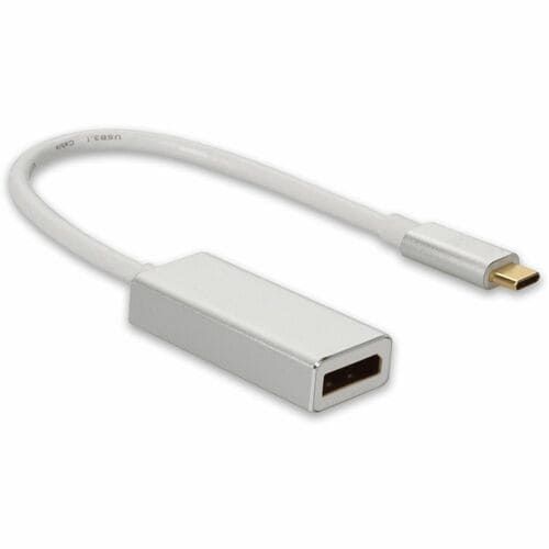 Adaptateur AddOn USB-C mâle vers DisplayPort 1.2 femelle avec boîtier en aluminium – USB 3.1 Type C