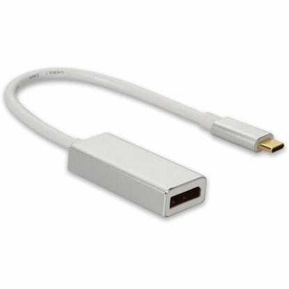Adaptateur AddOn USB-C mâle vers DisplayPort 1.2 femelle avec boîtier en aluminium – USB 3.1 Type C