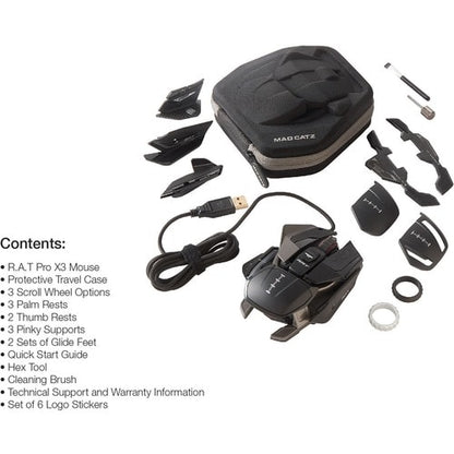 Mad Catz The Authentic R.A.T. Pro X3 Optical Gaming Mouse