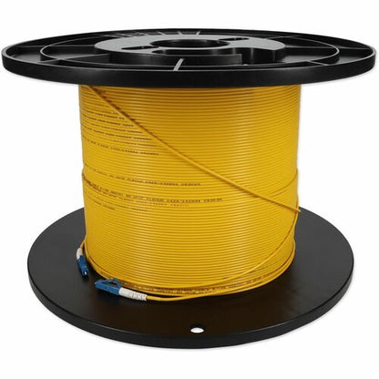 Câble de raccordement fibre optique simplex OS2 droit jaune LC (mâle) vers LC (mâle) AddOn 73 m