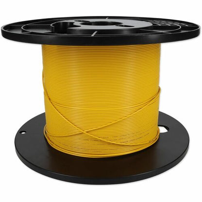 Câble de raccordement fibre optique simplex OS2 droit jaune LC (mâle) vers LC (mâle) AddOn 73 m