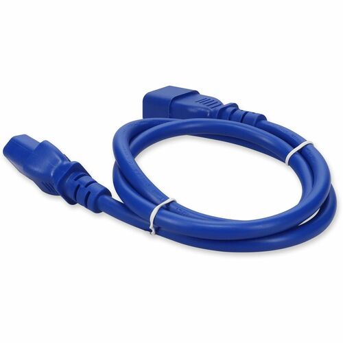 AddOn Power Extension Cord - For Computer - 14 Gauge - 120 V AC / 15 A
