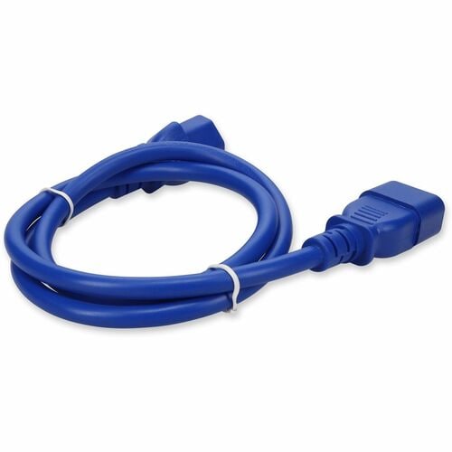 AddOn Power Extension Cord - For Computer - 14 Gauge - 120 V AC / 15 A
