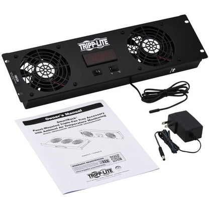 Tripp Lite by Eaton SRFAN3UDCTEMP Fan Tray - 2 Fan - 3U - 19" (482.60