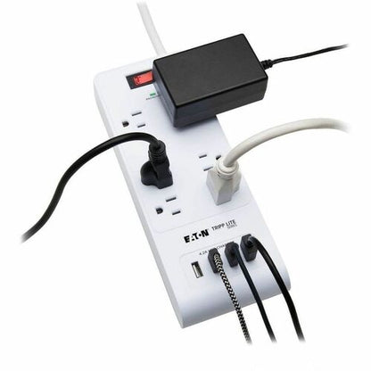 Tripp Lite by Eaton TLP64USBRA15 6-Outlet Surge Suppressor/Protector -