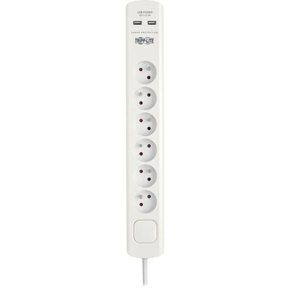 Tripp Lite by Eaton TLP6F18USB 6-Outlet Surge Suppressor/Protector - 6