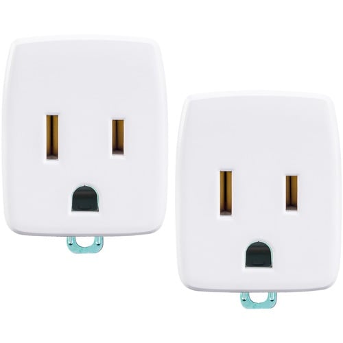 CyberPower GT1W2PK Multipack - (2) Adaptateurs 3 broches vers 2 broches, blanc, édition limitée