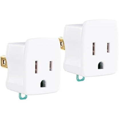 CyberPower GT1W2PK Multipack - (2) Adaptateurs 3 broches vers 2 broches, blanc, édition limitée