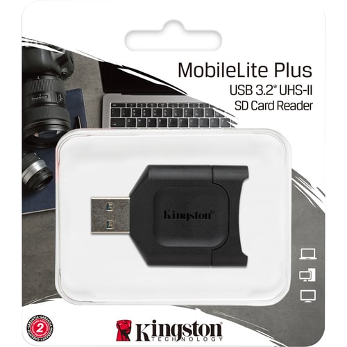 MOBILELITE PLUS USB 3.1 SDHC/SDXC UHS-II CARD READER