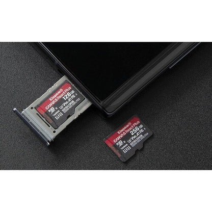 128GB MICROSDXC REACT PLUS SDCR2 W/ADAPTER + MLPM READER