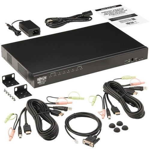 Tripp Lite by Eaton B024-HU08 8-Port HDMI/USB KVM Switch, 1U