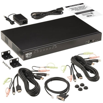 Tripp Lite by Eaton B024-HU08 8-Port HDMI/USB KVM Switch, 1U
