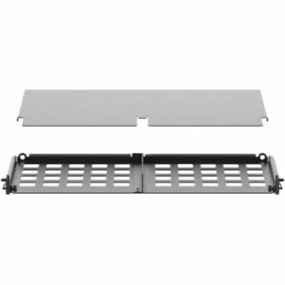 Placa de holgura para gabinete flexible Panduit HD con parte trasera de 1RU
