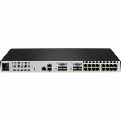 KVM DE VISTA AUTOMÁTICA DE 16 PUERTOS CON 2 VM LOCALES Y 1 REMOTA CAC TAA