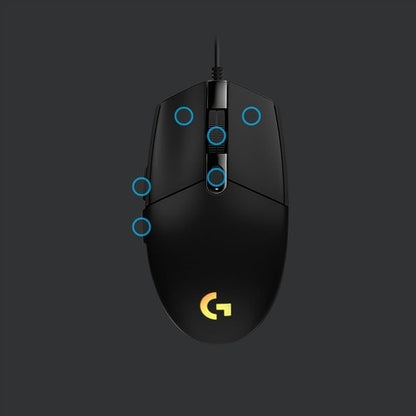 SOURIS DE JEU G203 LIGHTSYNC NOIRE