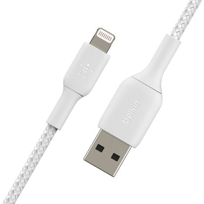 Câble tressé Lightning vers USB-A Belkin (2 m / 6,6 pi)