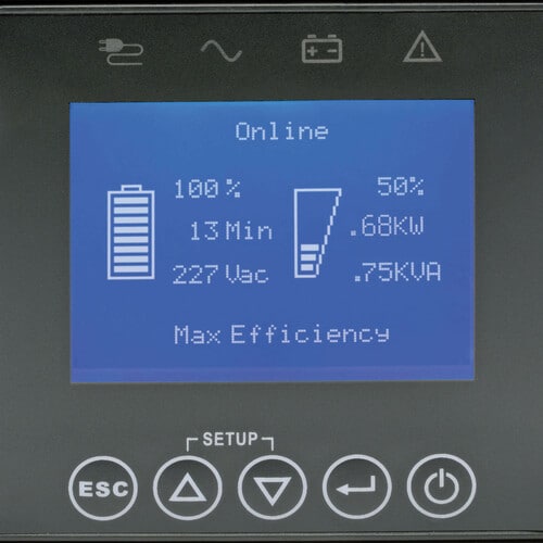 Tripp Lite by Eaton SmartOnline SUINT1000LCD2UN 1000VA Rack-mountable