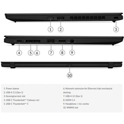 FR TOPSELLER TP X1 CARBON GEN8 I510310U VPRO 1.60 14.0 16GB 1TB