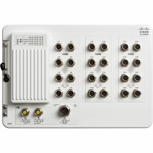 CATALYST IE3400 HEAVY DUTY W/24 FE M12 INTERFACES IP67 NA